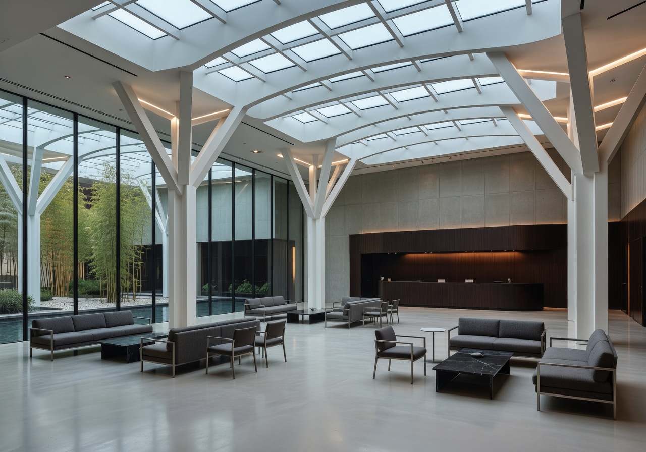 Hotel Arts Lobby Architecture