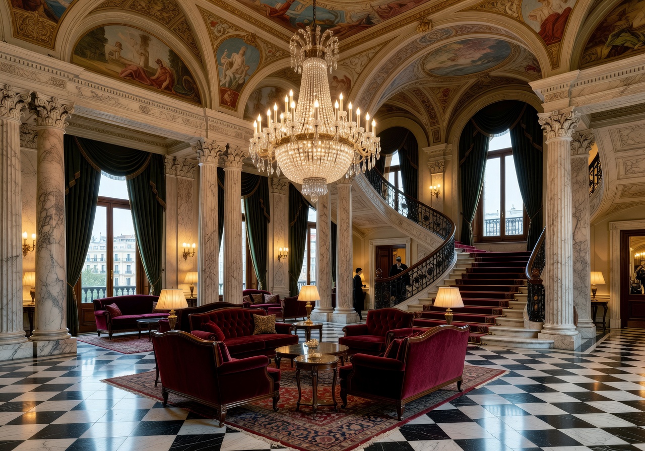 Mandarin Oriental Ritz Luxury Lobby Madrid